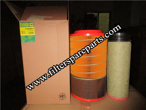 C24745-1 Mann air filter - Click Image to Close